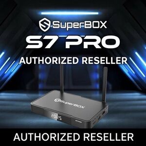 SuperBOX S7 Pro Streaming Device. FREE SHIPPING, In Stock.